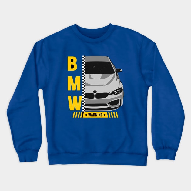 BMW m4 f82 Crewneck Sweatshirt by carvict9